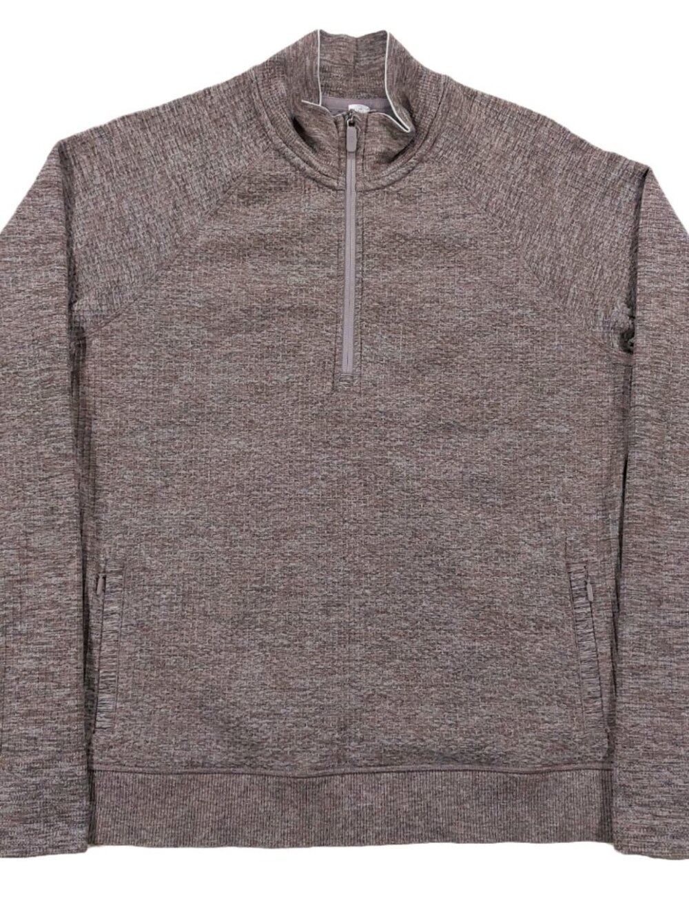 Lululemon Top Womens Sz 12 Engineered Warmth 1/2 Zip Pullover Wool Blend Sweater